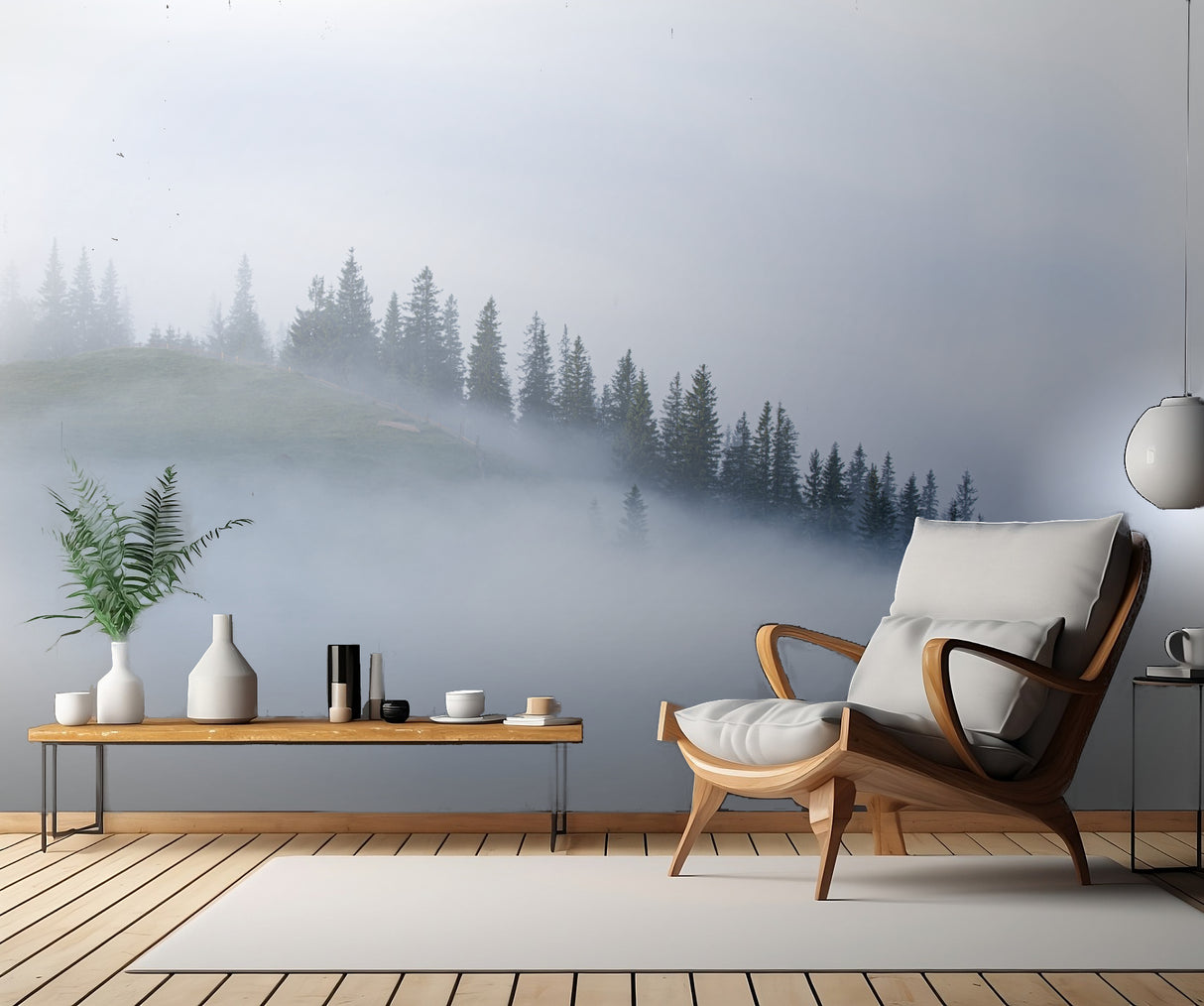 Dissolving in the fog Poster och Canvastavla