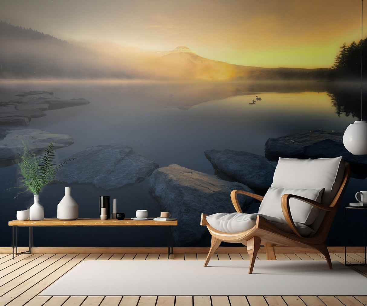 Golden hour Poster och Canvastavla