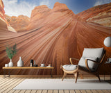 Striations - Coyote Buttes North Poster och Canvastavla
