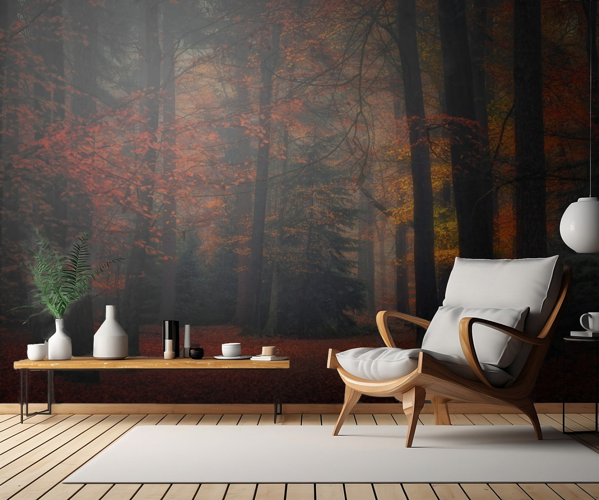 Frozen in Autumn Poster och Canvastavla