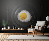 The fried egg for a needlewoman Poster och Canvastavla
