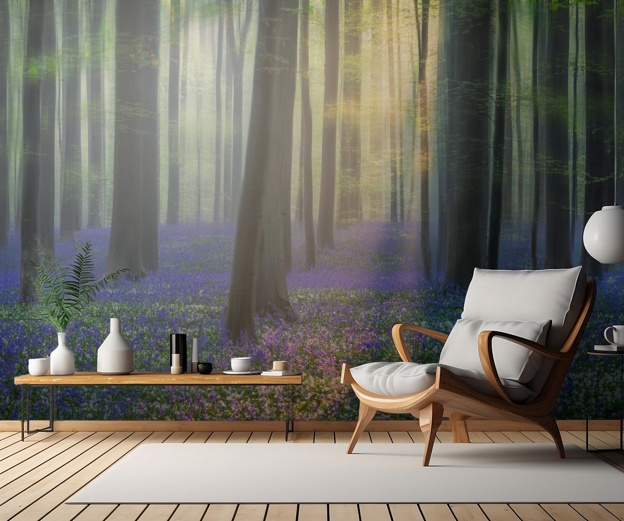 Daydreaming of Bluebells Poster och Canvastavla