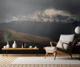 Snow Mountain Peak Poster och Canvastavla