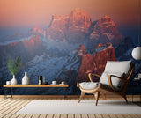 Burning Dolomites Poster och Canvastavla