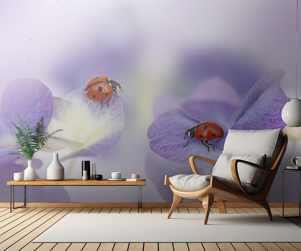 Red and purple Poster och Canvastavla