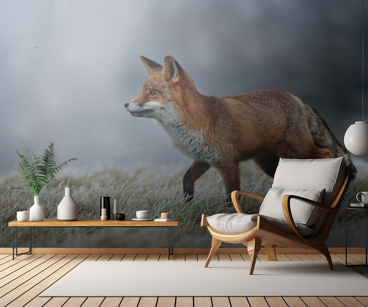 Frosty morning Poster och Canvastavla