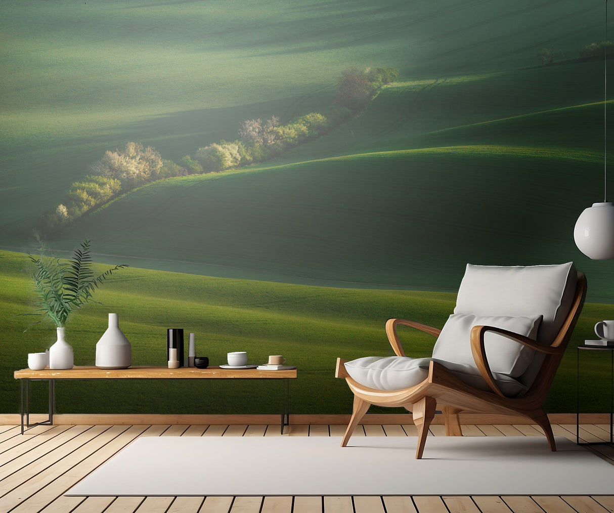 Moravian fields Poster och Canvastavla