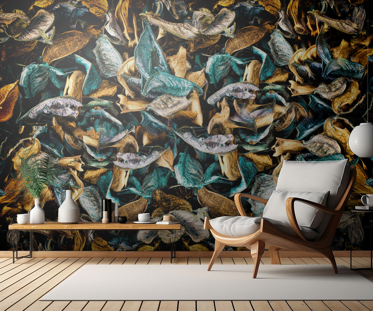 Les Feuilles Mortes Poster och Canvastavla