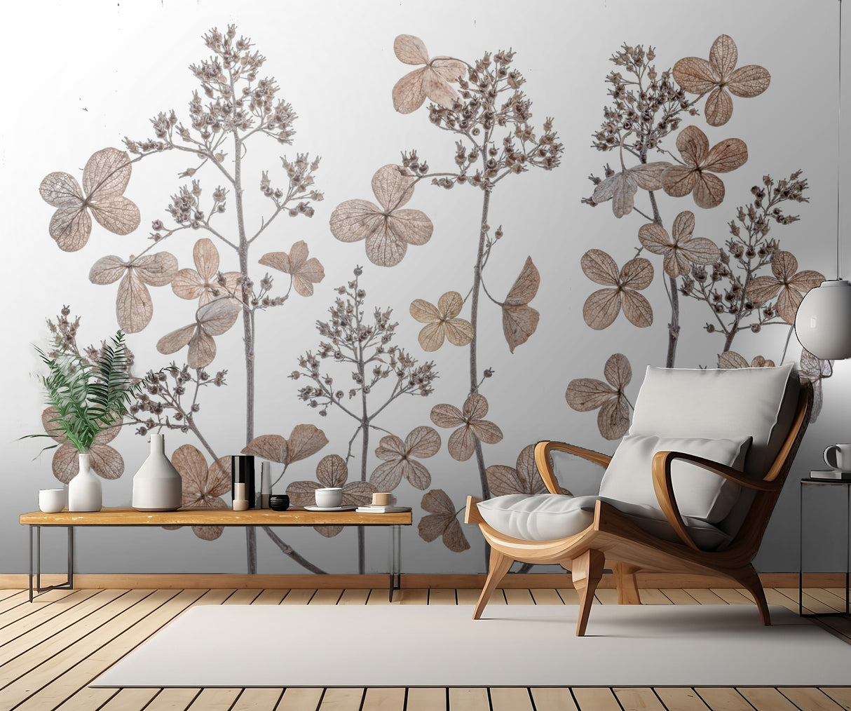 Hydrangea paniculata Poster och Canvastavla