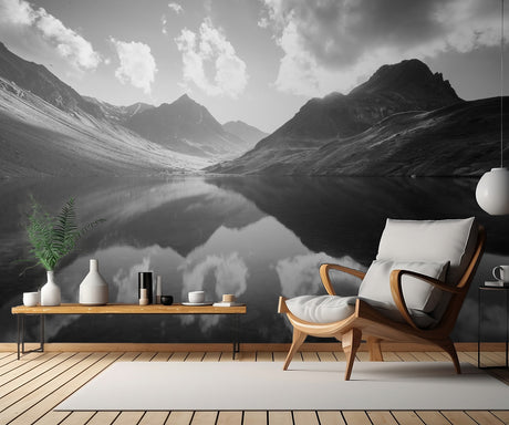Mountain reflection Poster och Canvastavla