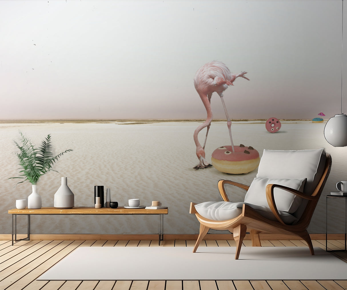 Donutbeach Poster och Canvastavla
