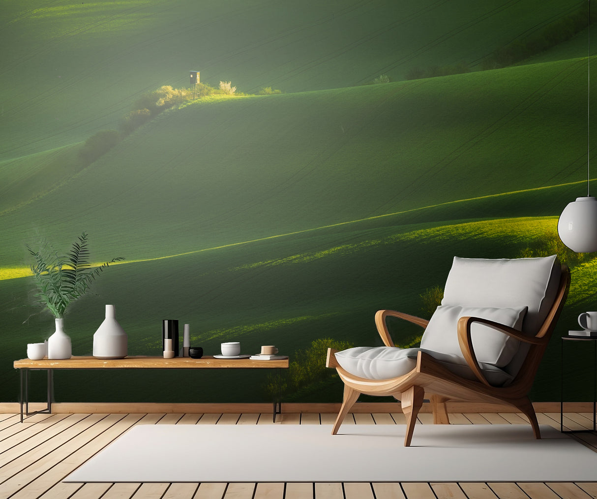 Fields of green Poster och Canvastavla