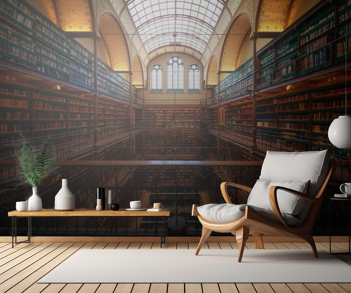 Rijksmuseum library I Poster och Canvastavla