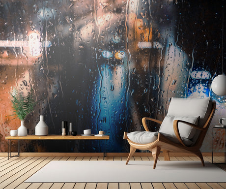 Rain Drops Poster och Canvastavla