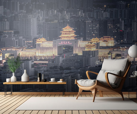 Beijingxi Railway Station Poster och Canvastavla