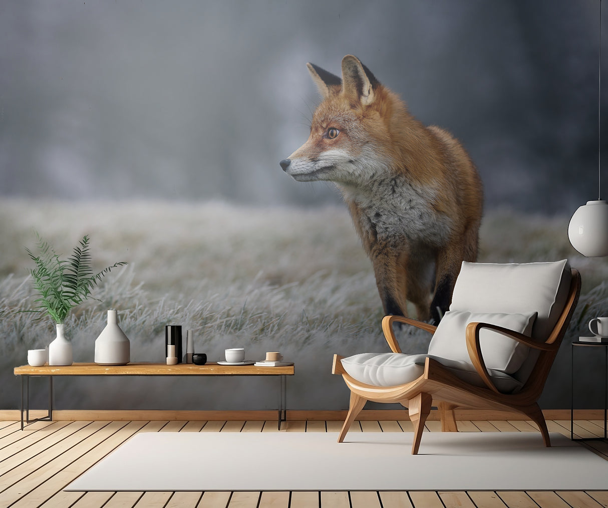 Frosty morning Poster och Canvastavla