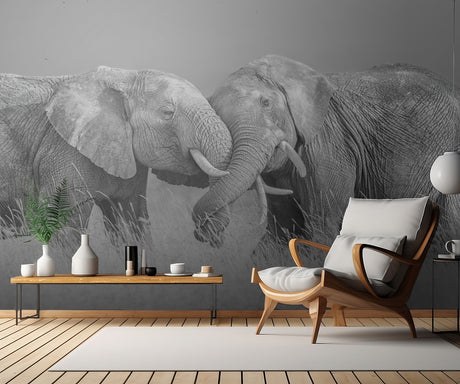 Elephant Flight Poster och Canvastavla