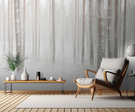 Winterforest in Sweden Poster och Canvastavla