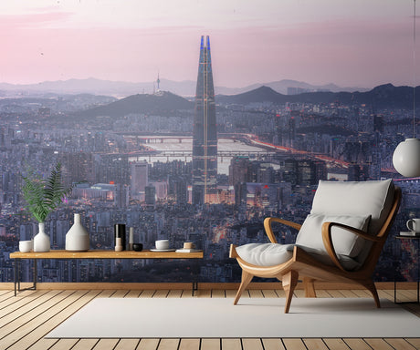 seoul city Poster och Canvastavla