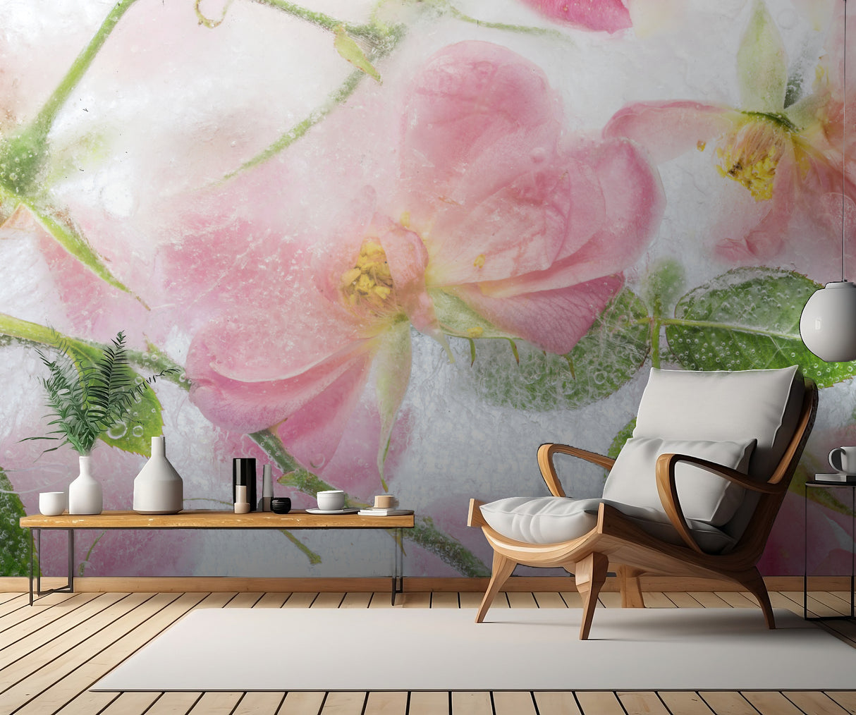 Rosa Poster och Canvastavla