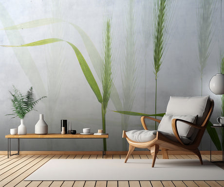 Wavy green Poster och Canvastavla