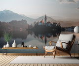 Morning at the lake Poster och Canvastavla