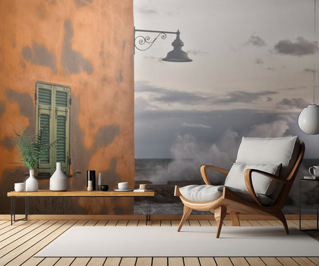 The wall and the wave Poster och Canvastavla