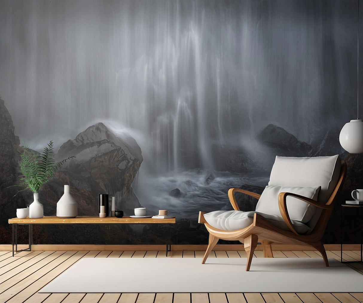 Secret water falls Poster och Canvastavla