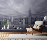 A view of Victoria Harbor in Hongkong Poster och Canvastavla