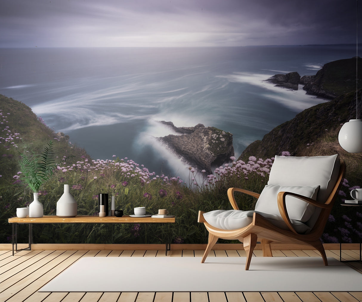 On the edge of the cliff Poster och Canvastavla
