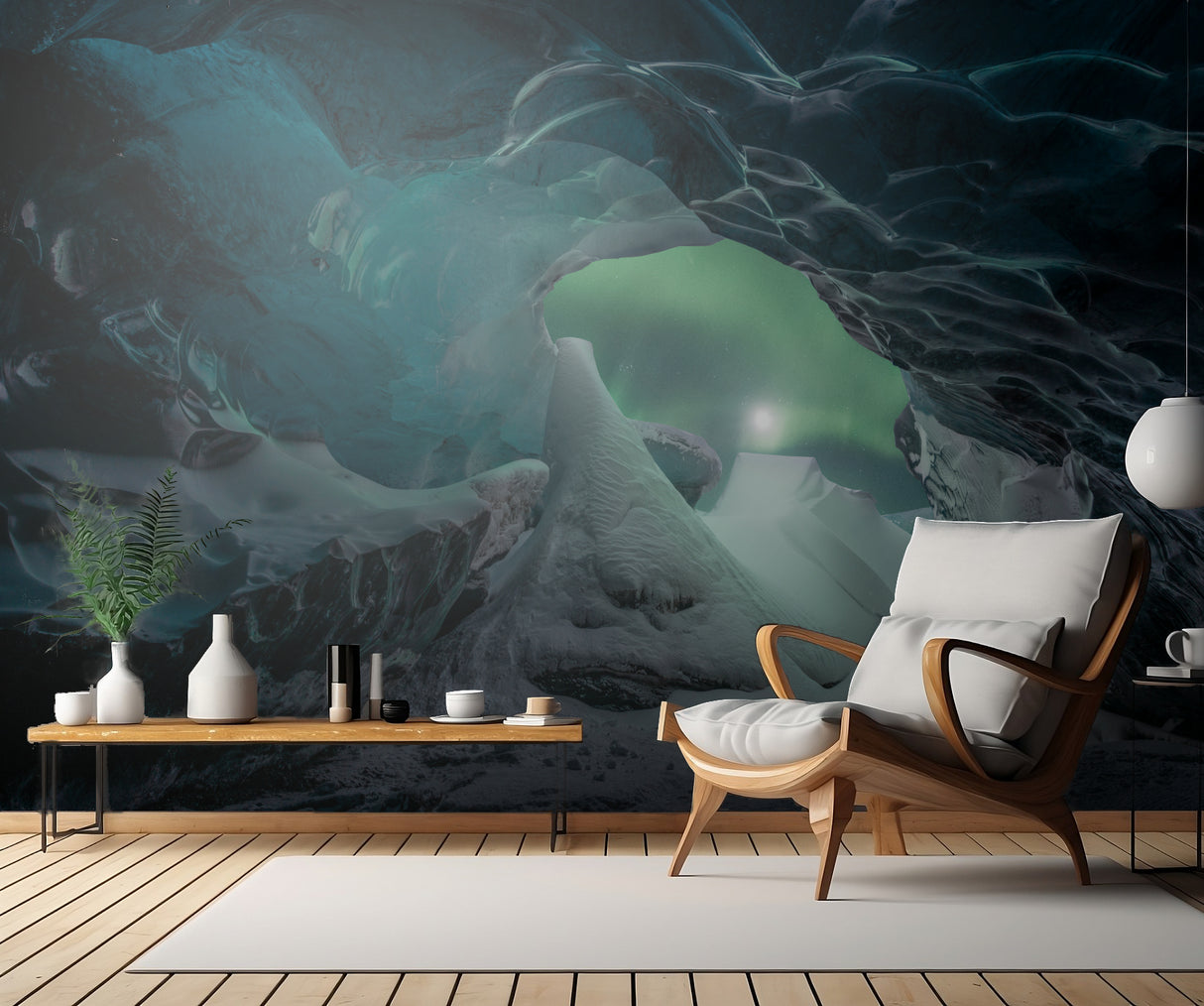 Aurora Borealis Poster och Canvastavla