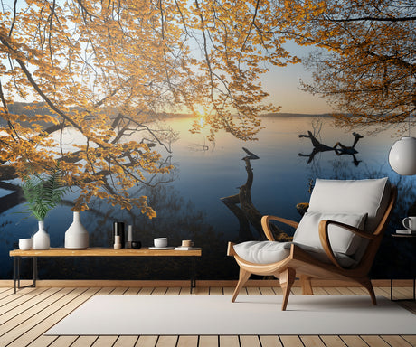Autumn Morning Poster och Canvastavla