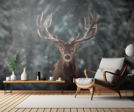 Deer King Poster och Canvastavla