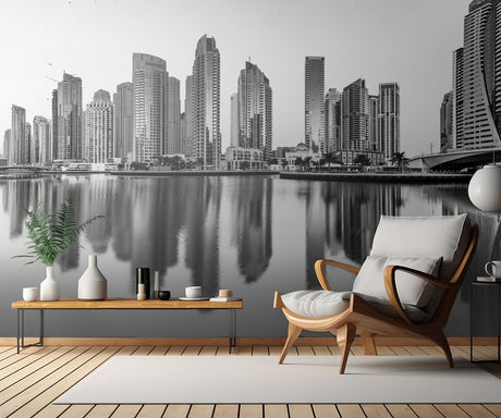 Dubai marina Poster och Canvastavla