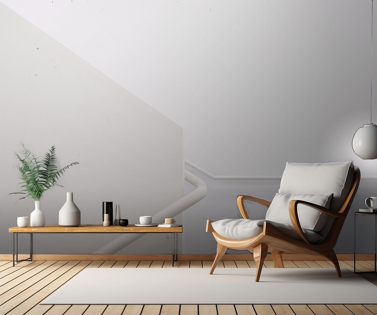 white room Poster och Canvastavla