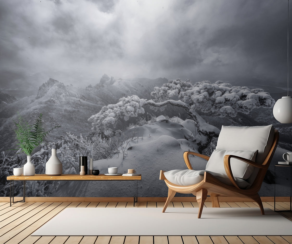 Mountain Top Poster och Canvastavla