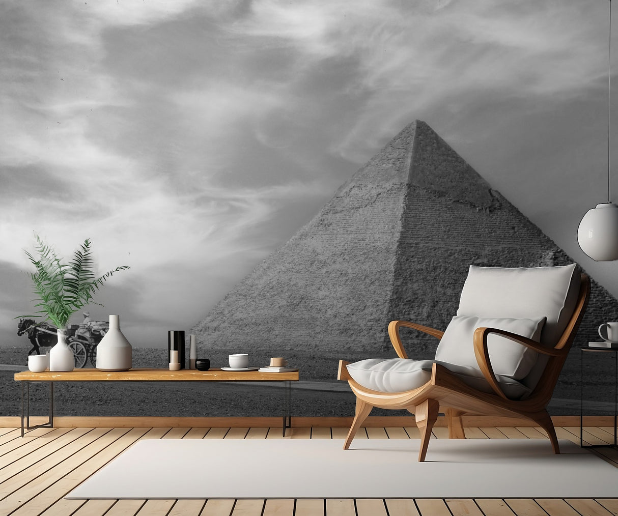 Pyramids Poster och Canvastavla