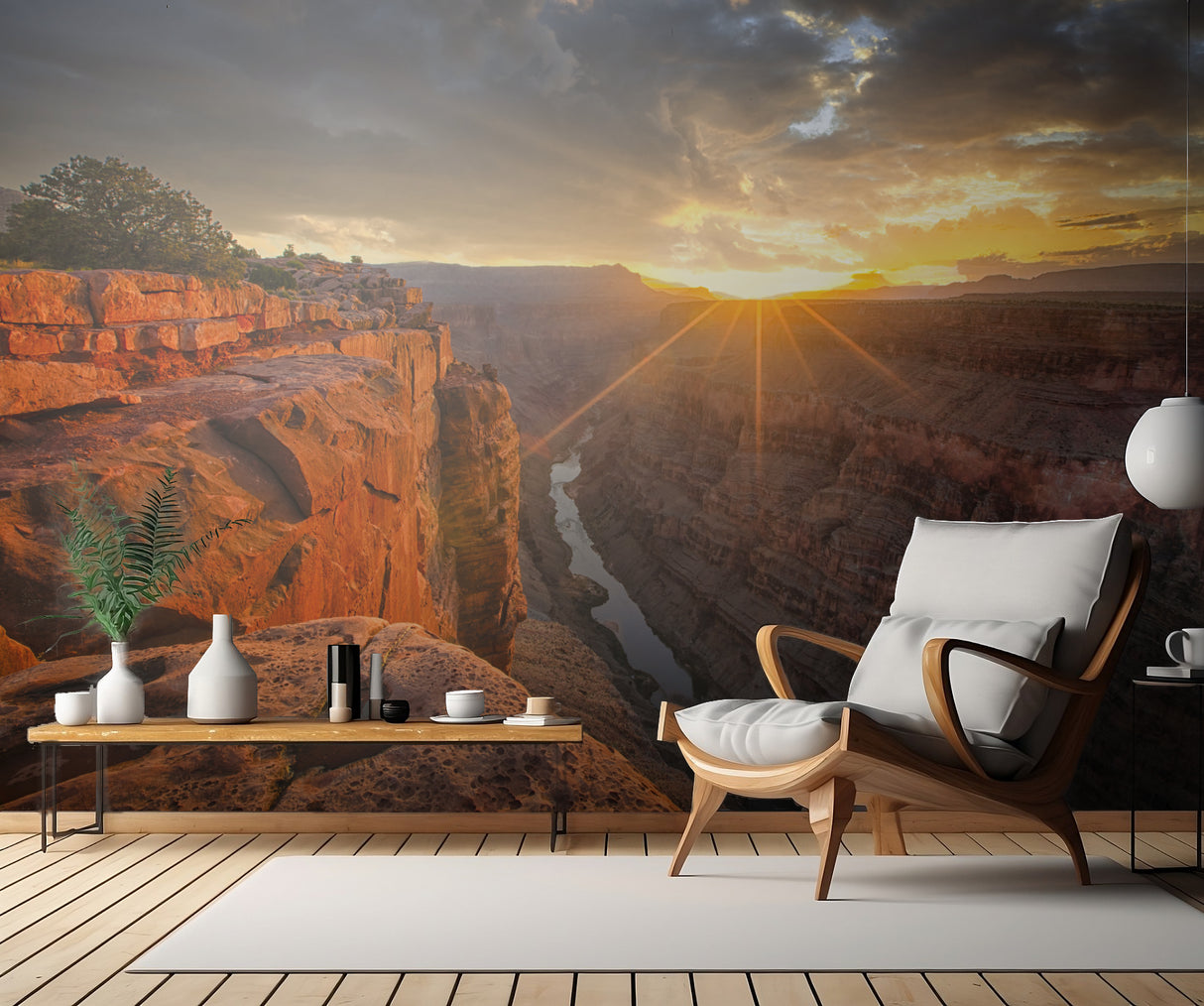 Sunrise Over The Grand Canyon Poster och Canvastavla