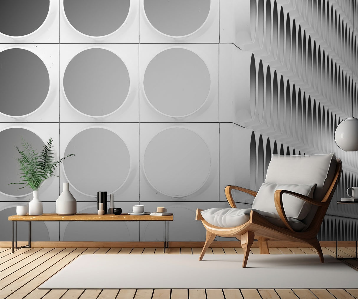Circles and squares Poster och Canvastavla