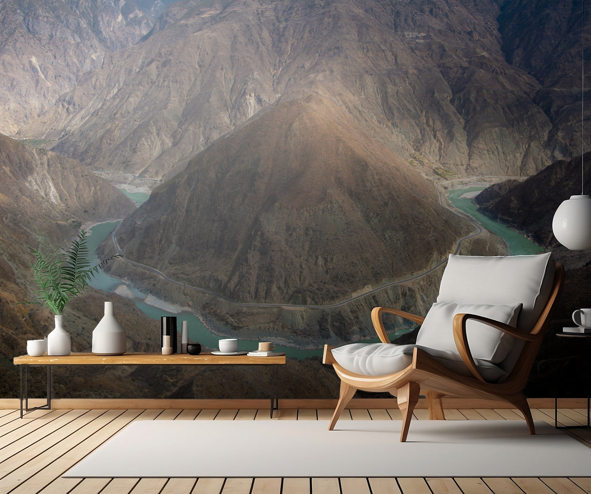 The first bay of Jinsha River Poster och Canvastavla
