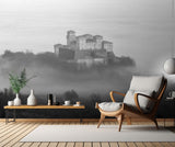 Castle over the fog Poster och Canvastavla