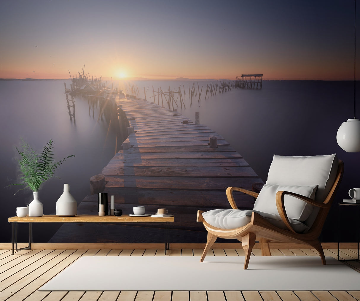 The last dock Poster och Canvastavla