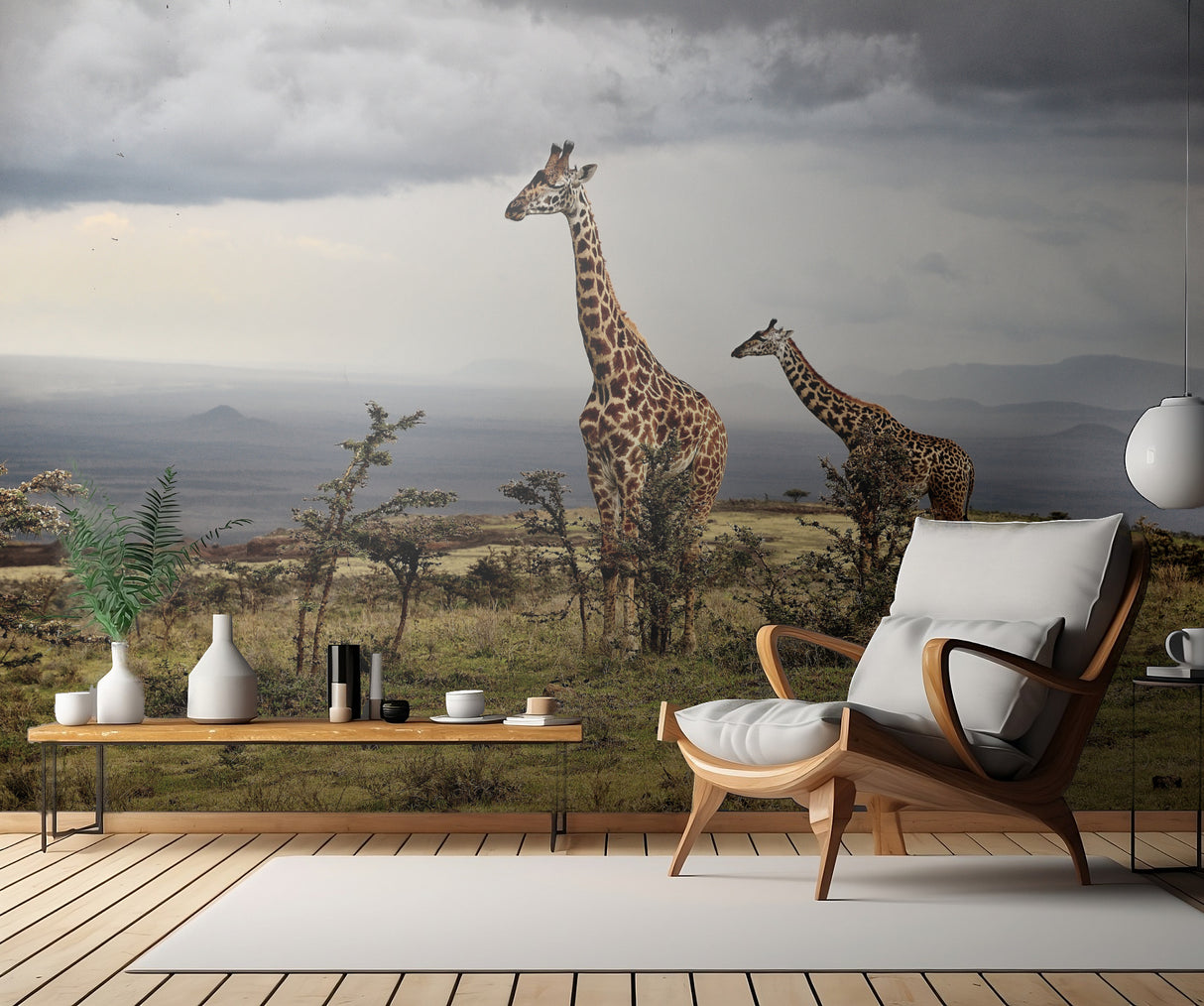 Giraffe Poster och Canvastavla
