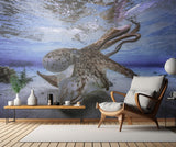 Dancing Octopus Poster och Canvastavla