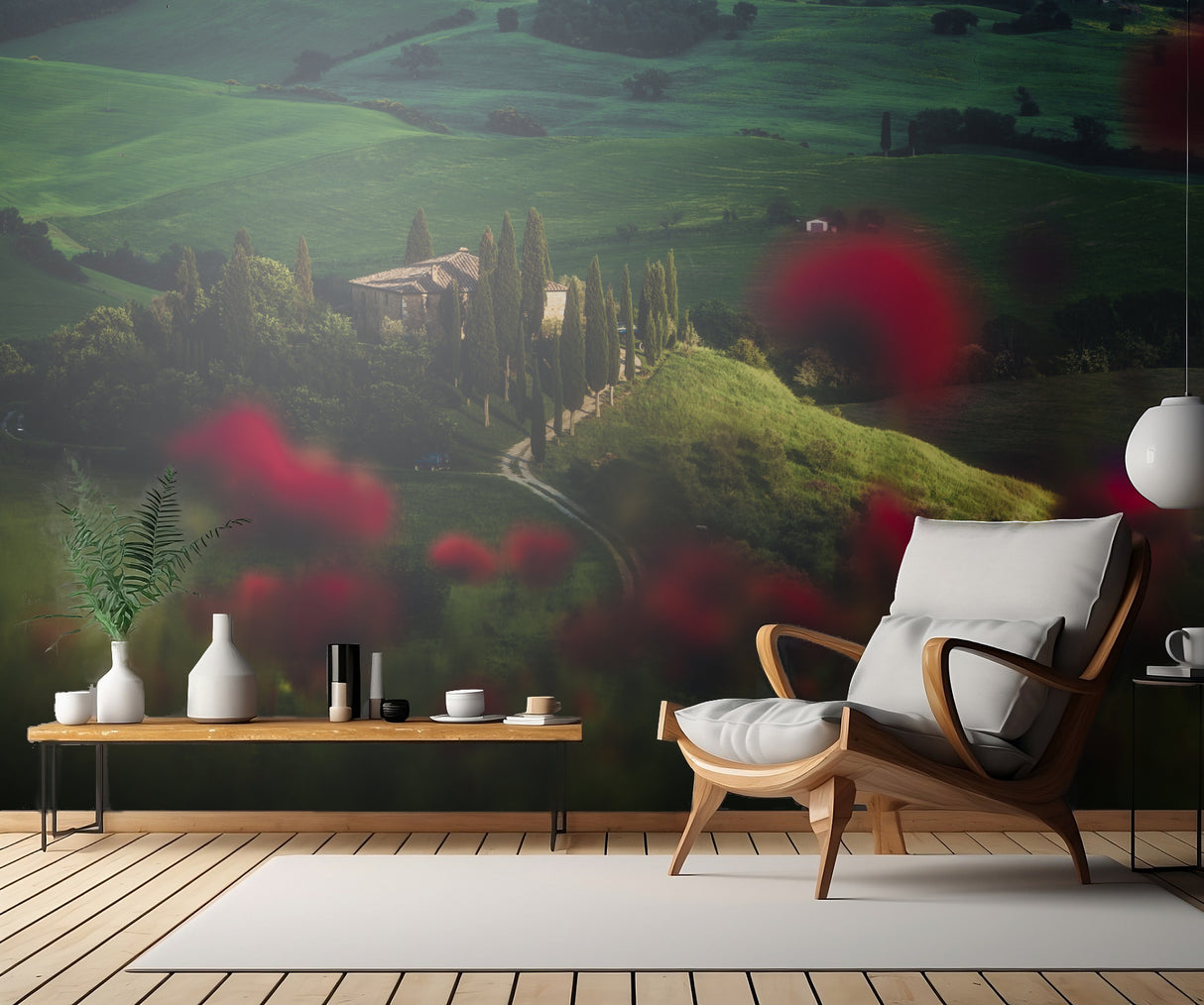 Tuscany - Spring Blossoms Poster och Canvastavla