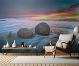 Moeraki Boulders Poster och Canvastavla
