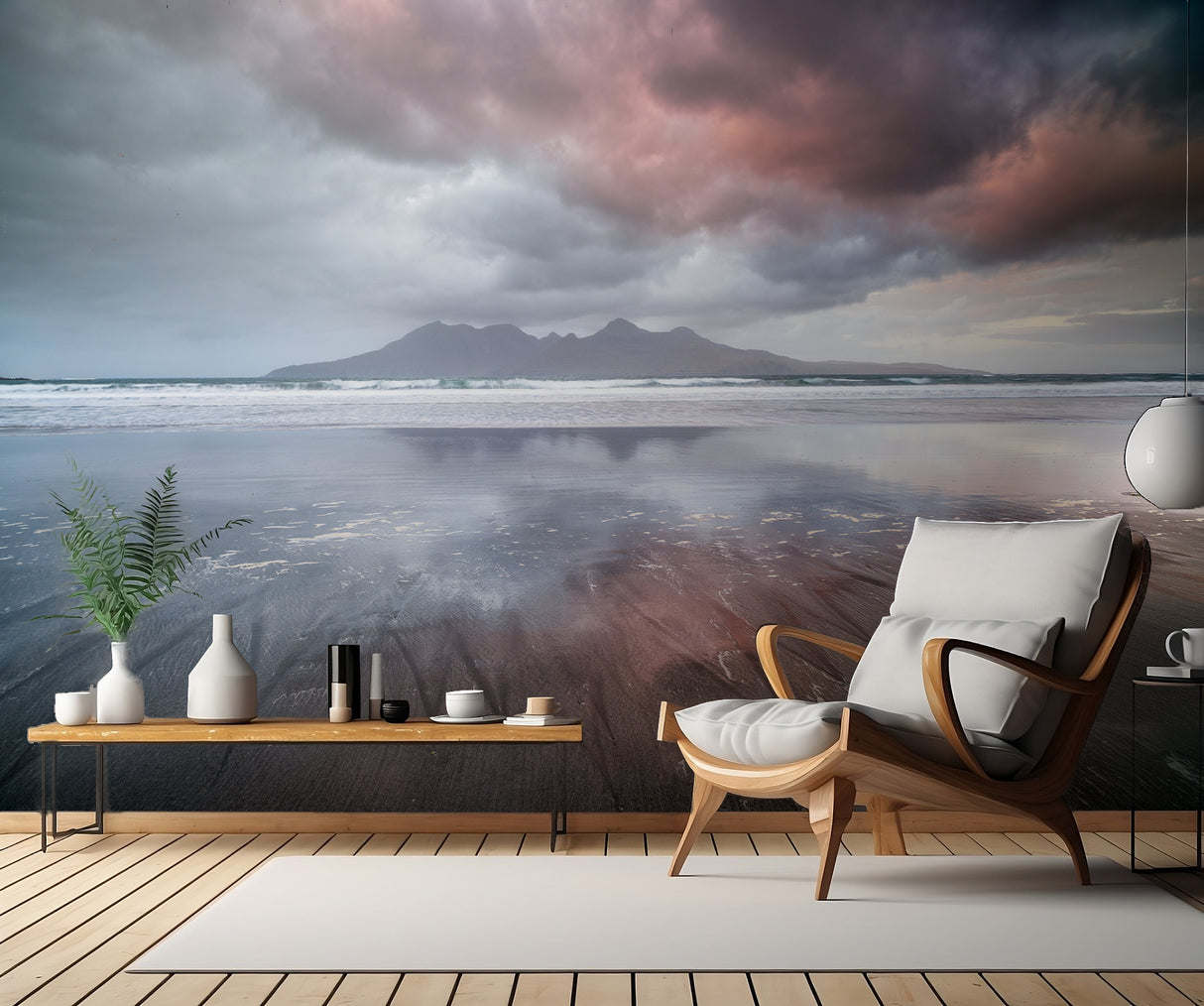 Laig Beach Poster och Canvastavla