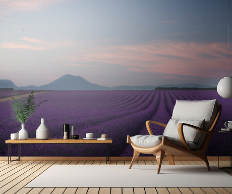 Lavender field Poster och Canvastavla