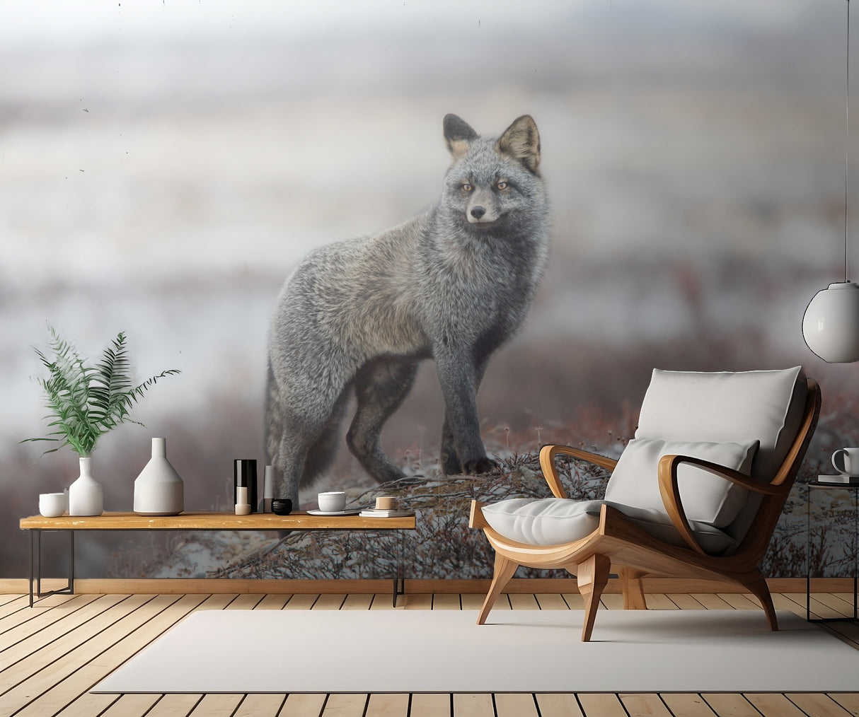 Cross Fox Poster och Canvastavla