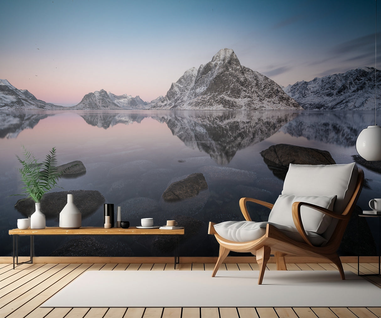 arctic mirror Poster och Canvastavla